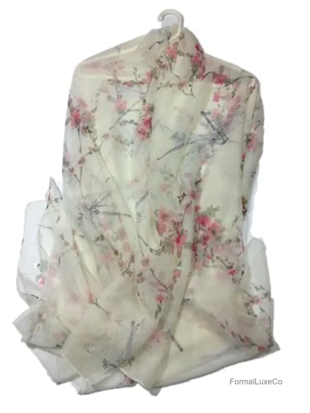 Super Large Silk Feel Floral Fashion Scarf & Wrap Shawl